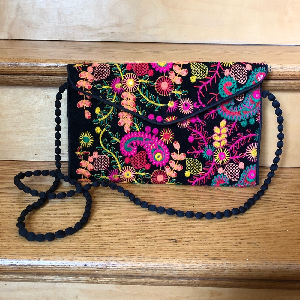Embroidered bag/clutch from Mykonos